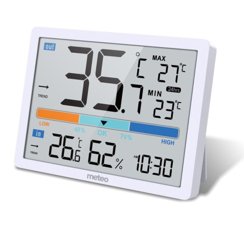 METEO Stacja pogodowa METEO SP109 biała METEO Stacja pogodowa METEO SP109 biała