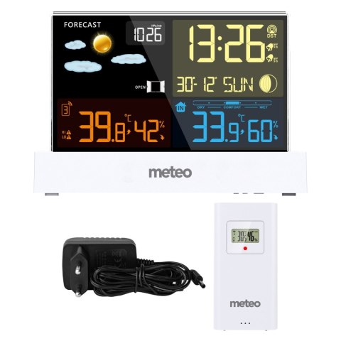 METEO Stacja pogodowa METEO SP110 z DCF biała METEO Stacja pogodowa METEO SP110 z DCF biała