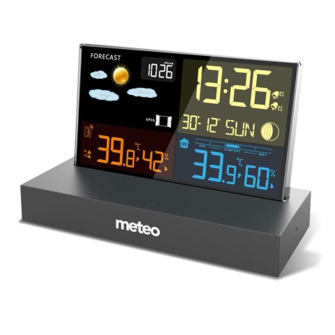 METEO Stacja pogodowa METEO SP110 z DCF czarna METEO Stacja pogodowa METEO SP110 z DCF czarna