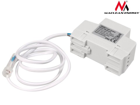 Wyłącznik zmierzchowy Maclean,na szynę DIN, z zewnętrzną sondą, 220-240V/AC, 50Hz, 20A, MCE83 Wyłącznik zmierzchowy Maclean,na szynę DIN, z zewnętrzną sondą, 220-240V/AC, 50Hz, 20A, MCE83