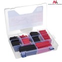 Zestaw koszulek Maclean, Termokurczliwych, 3mm-200szt, 6mm-100 szt, 13mm-120szt, 25mm-100szt, 520szt, MCTV-530