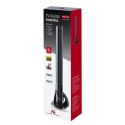 Antena TV DVB-T/T2 HEVC Maclean, wewnętrzna, tubowa LTE, filtr 5G, max poziom wyjściowy 100dB?V, MCTV-930
