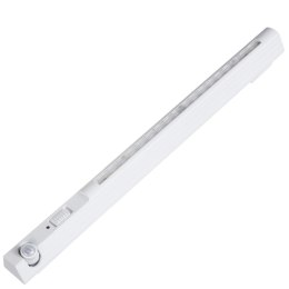 Lampa LED Maclean, z ruchomym sensorem ruchu,haczyk, 3xAAA, ON/OFF/AUTO2, temp. 4000K, zasięg 3m, MCE235