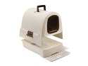 Toaleta dla kota Curver Pet Life kremowa