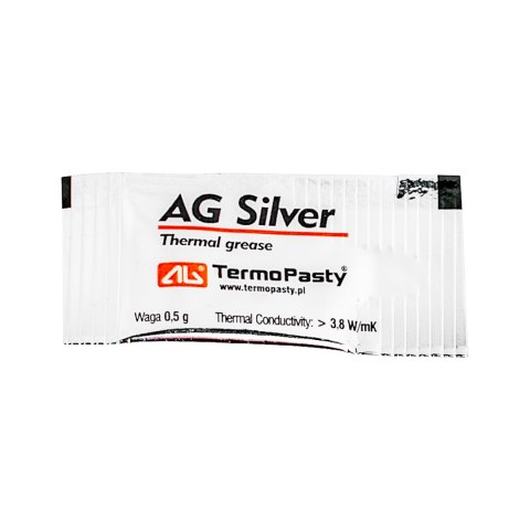 Pasta termoprzewodząca Silver 0,5g AG AGT-143 Pasta termoprzewodząca Silver 0,5g AG AGT-143