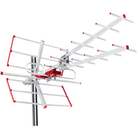 Antena TV DVB-T/T2 HEVC Maclean, aktywna, zewnętrzna combo, filtr Lte, UHF/VHF max 100dB?V, MCTV-855A Antena TV DVB-T/T2 HEVC Maclean, aktywna, zewnętrzna combo, filtr Lte, UHF/VHF max 100dB?V, MCTV-855A