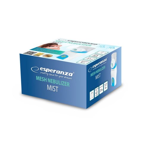 ECN005 Esperanza inhalator/nebulizator membranowy mist ECN005 Esperanza inhalator/nebulizator membranowy mist