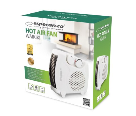 EHH004 Esperanza termowentylator 1000w/2000w waikiki EHH004 Esperanza termowentylator 1000w/2000w waikiki