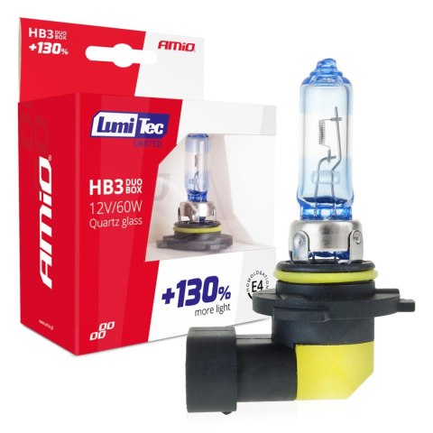 Żarówki halogenowe hb3 12v 60w lumitec limited +130% duo amio-02103 Żarówki halogenowe hb3 12v 60w lumitec limited +130% duo amio-02103