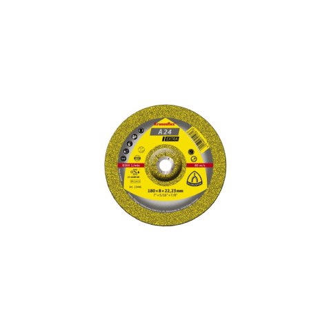 Tarcza do szlifow.metal a24extra 125*6,0*22 wyp.szt.1[231885 Tarcza do szlifow.metal a24extra 125*6,0*22 wyp.szt.1[231885
