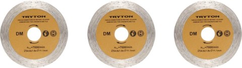 Zestaw tarczy diamentowych 54.8x11.1mm do przecinarki tpw500k - 3 szt Zestaw tarczy diamentowych 54.8x11.1mm do przecinarki tpw500k - 3 szt
