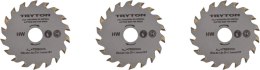 Zestaw tarczy tnących tct 54.8x11.1mm do przecinarki tpw500k - 3 szt