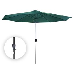 GARDENSELECT PARASOL OGRODOWY DUŻY SOLIDNY SKŁADANY 3 M Z KORBKĄ REGULACJA XL ZIELONY