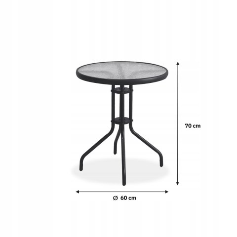 GARDENSELECT Zestaw mebli ogrodowych CALM, stolik, krzesła, komplet mebli z technoratanu GARDENSELECT Zestaw mebli ogrodowych CALM, stolik, krzesła, komplet mebli z technoratanu