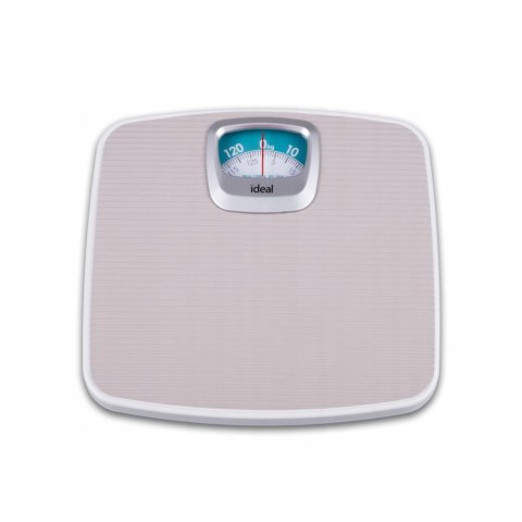 IDEAL Mechaniczna waga łazienkowa, klasyczna, analogowa do 130kg - Szara IDEAL Mechaniczna waga łazienkowa, klasyczna, analogowa do 130kg - Szara