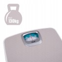 IDEAL Mechaniczna waga łazienkowa, klasyczna, analogowa do 130kg - Szara