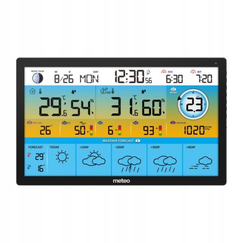 METEO MULTI STACJA POGODOWA METEO SP500 WIFI POMIAR JAKOŚCI POWIETRZA METEO MULTI STACJA POGODOWA METEO SP500 WIFI POMIAR JAKOŚCI POWIETRZA