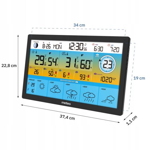 METEO MULTI STACJA POGODOWA METEO SP500 WIFI POMIAR JAKOŚCI POWIETRZA METEO MULTI STACJA POGODOWA METEO SP500 WIFI POMIAR JAKOŚCI POWIETRZA