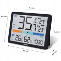 METEO STACJA POGODOWA CYFROWA TERMOMETR METEO SP109C