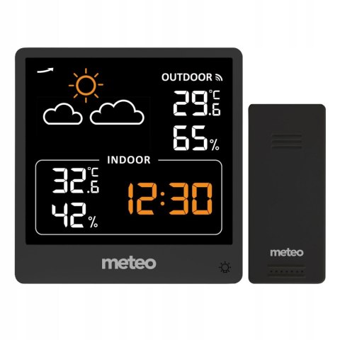 METEO STACJA POGODOWA Z DCF METEO SP200 Z POGODYNKA EKRAN LCD METEO STACJA POGODOWA Z DCF METEO SP200 Z POGODYNKA EKRAN LCD