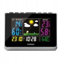 METEO Stacja pogodowa METEO SP62s, pogodynka, higrometr, czujnik zewnętrzny