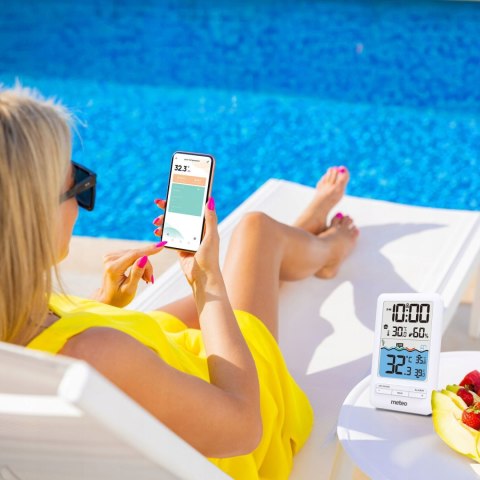 METEO TERMOMETR BASENOWY PŁYWAJĄCY METEO STACJA POGODY TB3 Z WIFI METEO TERMOMETR BASENOWY PŁYWAJĄCY METEO STACJA POGODY TB3 Z WIFI