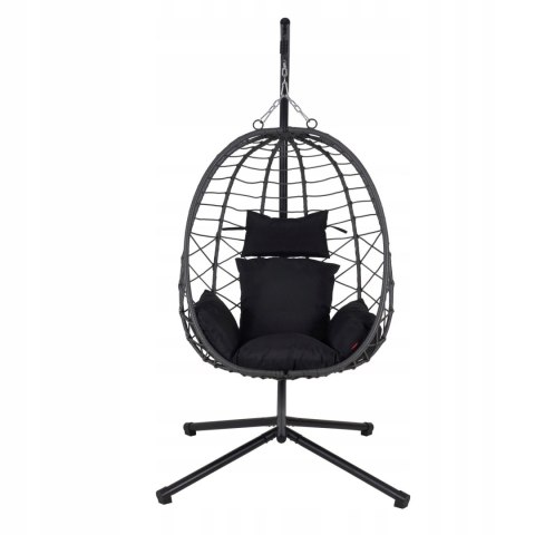 NUFORMA FOTEL WISZĄCY BUJANY OGRODOWY KOSZ HUŚTAWKA JAJO KOKON PREMIUM + PODUSZKI NUFORMA FOTEL WISZĄCY BUJANY OGRODOWY KOSZ HUŚTAWKA JAJO KOKON PREMIUM + PODUSZKI