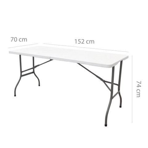NUFORMA STÓŁ CATERINGOWY BANKIETOWY SKŁADANY OGRODOWY 152 CM NUFORMA STÓŁ CATERINGOWY BANKIETOWY SKŁADANY OGRODOWY 152 CM