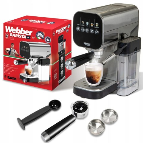 WEBBER EKSPRES DO KAWY CIŚNIENIOWY KOLBOWY PÓŁAUTOMATYCZNY WEBBER H5 WEBBER EKSPRES DO KAWY CIŚNIENIOWY KOLBOWY PÓŁAUTOMATYCZNY WEBBER H5
