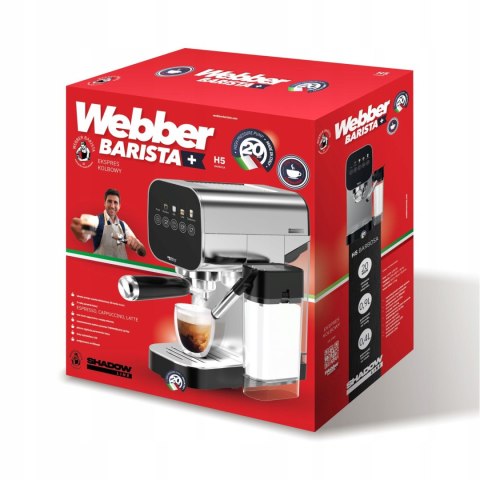 WEBBER EKSPRES DO KAWY CIŚNIENIOWY KOLBOWY PÓŁAUTOMATYCZNY WEBBER H5 WEBBER EKSPRES DO KAWY CIŚNIENIOWY KOLBOWY PÓŁAUTOMATYCZNY WEBBER H5