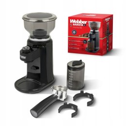 WEBBER Elektryczny młynek Żarnowy do Kawy WEBBER CG6 180W AUTOMATYCZNY 25 POZIOMÓW