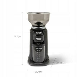 WEBBER Elektryczny młynek Żarnowy do Kawy WEBBER CG6 180W AUTOMATYCZNY 25 POZIOMÓW
