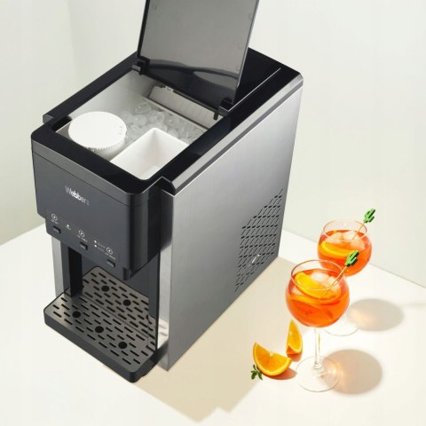 WEBBER Kostkarka do lodu 3w1 Dystrybutor wody Kruszarka WEBBER 200W 20kg/24h 6 L WEBBER Kostkarka do lodu 3w1 Dystrybutor wody Kruszarka WEBBER 200W 20kg/24h 6 L
