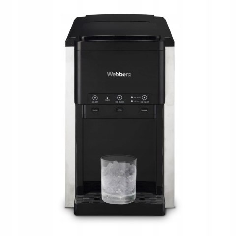 WEBBER Kostkarka do lodu 3w1 Dystrybutor wody Kruszarka WEBBER 200W 20kg/24h 6 L WEBBER Kostkarka do lodu 3w1 Dystrybutor wody Kruszarka WEBBER 200W 20kg/24h 6 L