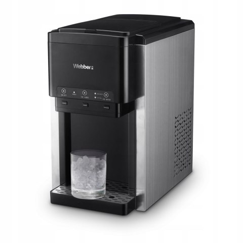 WEBBER Kostkarka do lodu 3w1 Dystrybutor wody Kruszarka WEBBER 200W 20kg/24h 6 L WEBBER Kostkarka do lodu 3w1 Dystrybutor wody Kruszarka WEBBER 200W 20kg/24h 6 L