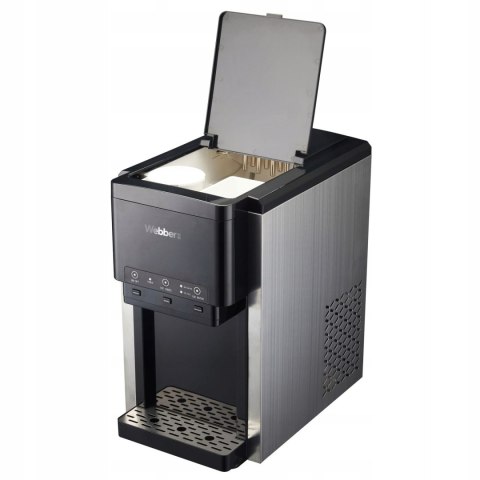 WEBBER Kostkarka do lodu 3w1 Dystrybutor wody Kruszarka WEBBER 200W 20kg/24h 6 L WEBBER Kostkarka do lodu 3w1 Dystrybutor wody Kruszarka WEBBER 200W 20kg/24h 6 L