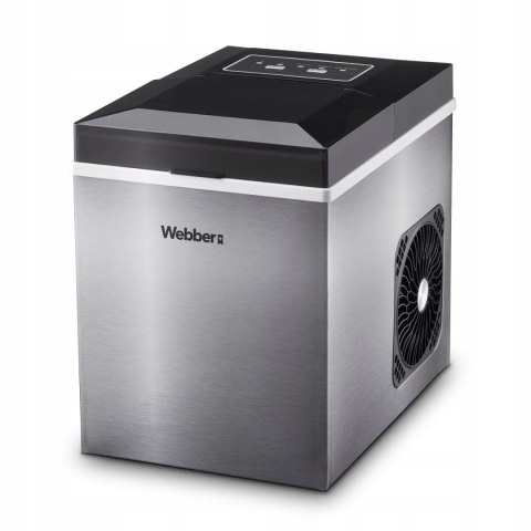 WEBBER Kostkarka do lodu WEBBER domowa maszyna do kostek 10kg 165W ekspresowy lód WEBBER Kostkarka do lodu WEBBER domowa maszyna do kostek 10kg 165W ekspresowy lód
