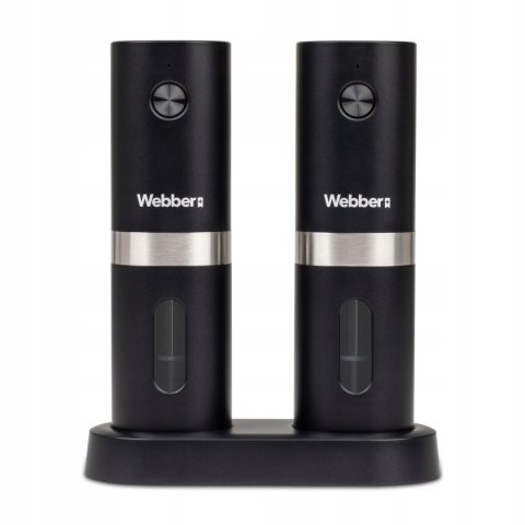 WEBBER MŁYNEK DO PIEPRZU I SOLI ELEKTRYCZNY AKUMULATOROWY USB - 2 SZT WEBBER MŁYNEK DO PIEPRZU I SOLI ELEKTRYCZNY AKUMULATOROWY USB - 2 SZT
