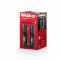 WEBBER MŁYNEK DO PIEPRZU I SOLI ELEKTRYCZNY AKUMULATOROWY USB MŁYNEK DO SOLI 2 SZT