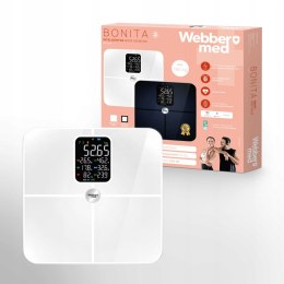 Webber Med Waga Łazienkowa Analityczna 16 Parametrów Apple Health, Google Fit, IF1321B