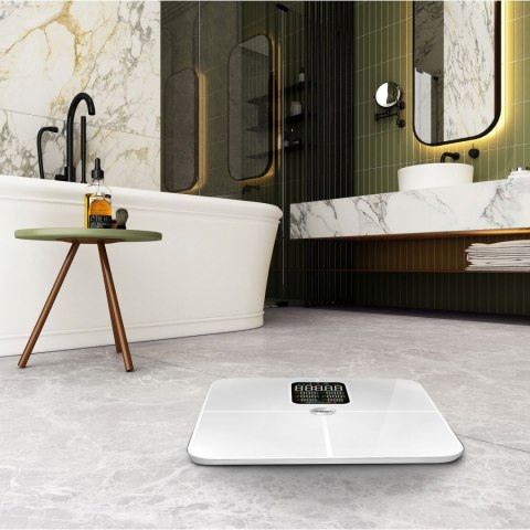Webber Med Waga Łazienkowa Analityczna 16 Parametrów Apple Health, Google Fit, IF1321B Webber Med Waga Łazienkowa Analityczna 16 Parametrów Apple Health, Google Fit, IF1321B