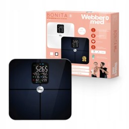 Webber Med Waga Łazienkowa Analityczna 16 Parametrów Apple Health, Google Fit, IF1321C