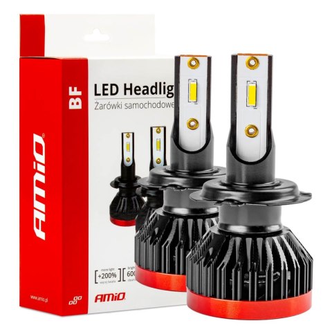 Żarówki samochodowe led seria bf h7 6000k canbus amio-02242 Żarówki samochodowe led seria bf h7 6000k canbus amio-02242
