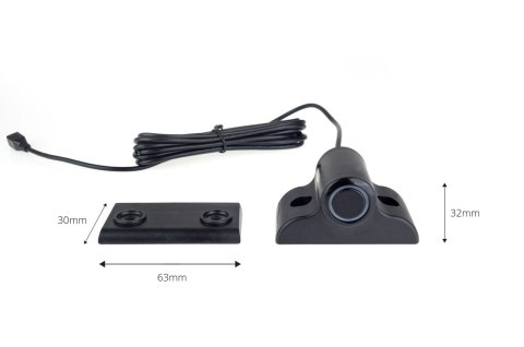 Zestaw czujników parkowania cofania buzzer 4 sensory czarne truck 19mm Zestaw czujników parkowania cofania buzzer 4 sensory czarne truck 19mm