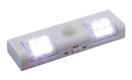 ZD26A Lampka 8 led czujnik ruchu biała