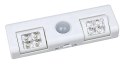 ZD26A Lampka 8 led czujnik ruchu biała
