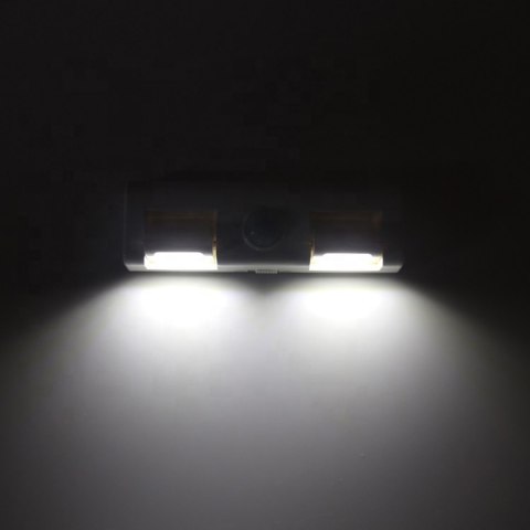 ZD26A Lampka 8 led czujnik ruchu biała ZD26A Lampka 8 led czujnik ruchu biała