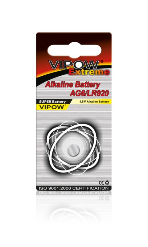 Bateria VIPOW EXTREME AG6 1szt/blist. Bateria VIPOW EXTREME AG6 1szt/blist.