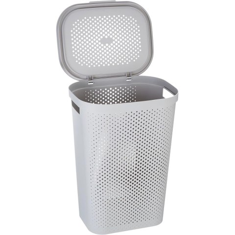 Kosz na bieliznę Curver Infinity 60L szary Kosz na bieliznę Curver Infinity 60L szary