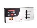 Uchwyt półka do DVD Maclean, potrójna, 8kg, MC-664